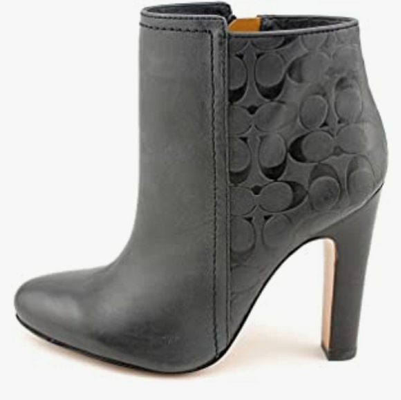 Coach Hanni soft leather booties size 7.5 - Picture 4 of 14